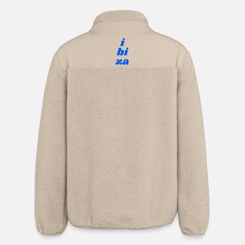 i bi za - Veste sherpa unisexe coupe décontractée Stanley/Stella - beige