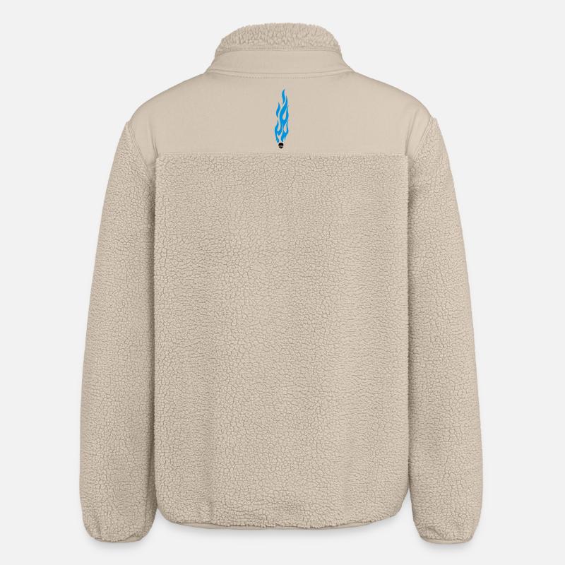 flammen - Veste sherpa unisexe coupe décontractée Stanley/Stella - beige