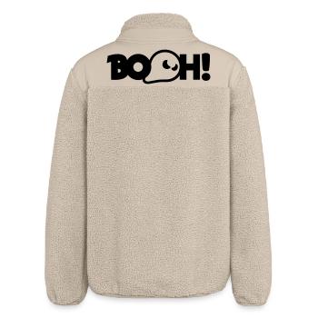 Booh - Relaxed Fit Unisex Sherpajacke von Stanley/Stella - Beige - Hinten