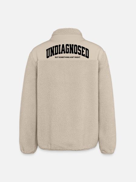 Undiagnosed but something ain't right - Relaxed Fit Unisex Sherpa Jacket by Stanley/Stella - beige