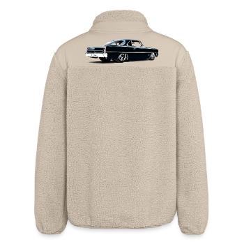 Chevy II Nova Super Sport Zurück - Relaxed Fit Unisex Sherpajacke von Stanley/Stella - Beige - Hinten