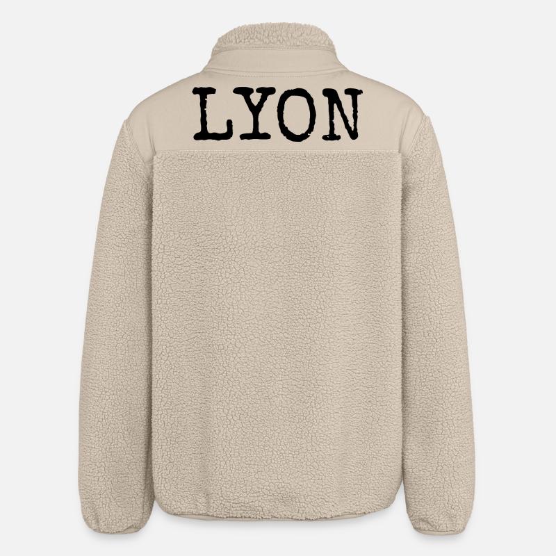 Lyon - Relaxed Fit Unisex Sherpa Jacket by Stanley/Stella - beige