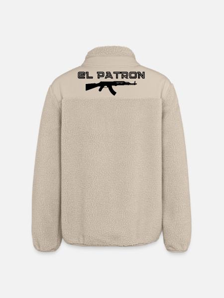 El Patron – The Doer Look - Relaxed Fit Unisex Sherpa Jacket by Stanley/Stella - beige