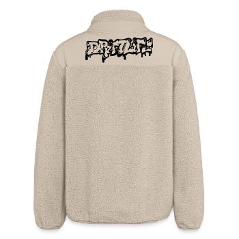 Driftlife - Relaxed Fit Unisex Sherpajacke von Stanley/Stella - Beige - Hinten