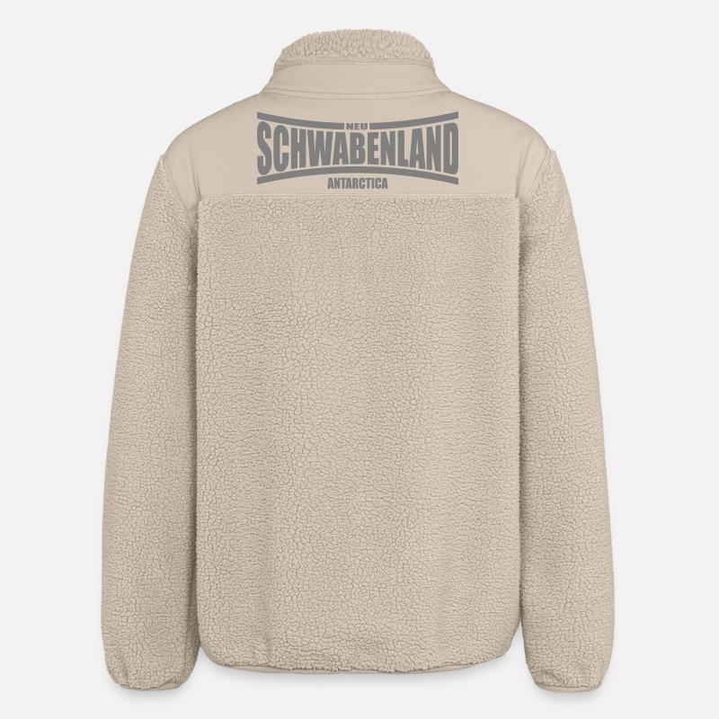 Nouvelle Souabe | Couleurs modifiables - Veste sherpa unisexe coupe décontractée Stanley/Stella - beige
