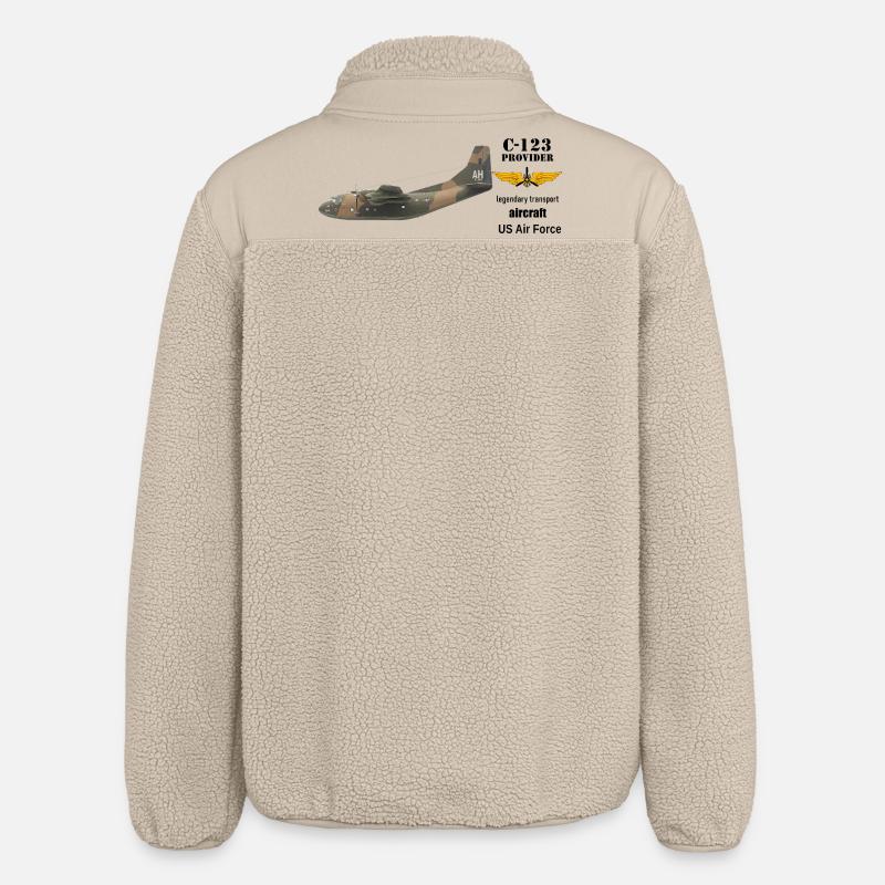 Fournisseur C-123 - Veste sherpa unisexe coupe décontractée Stanley/Stella - beige