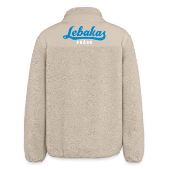 Lebakas fräsn - Relaxed Fit Unisex Sherpajacke von Stanley/Stella - Beige - Hinten