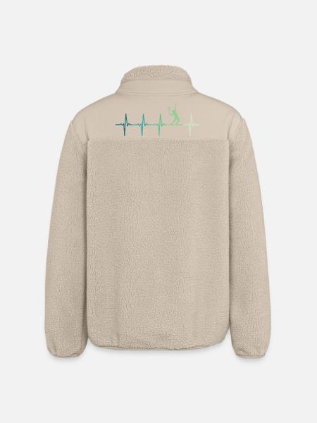 Tennis - Veste sherpa unisexe coupe décontractée Stanley/Stella - beige