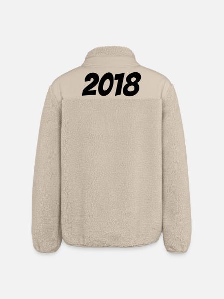2018 - Relaxed Fit Unisex Sherpa Jacket by Stanley/Stella - beige