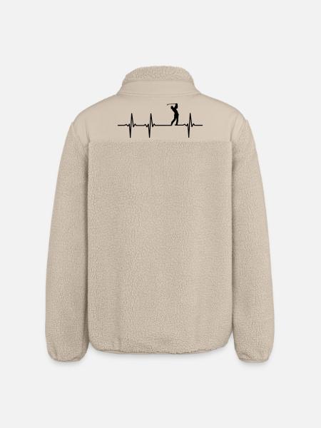 Golfers pulse - Relaxed Fit Unisex Sherpa Jacket by Stanley/Stella - beige