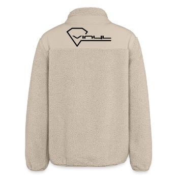 Vinyle - Veste sherpa unisexe coupe décontractée Stanley/Stella - beige - Dos