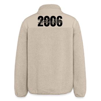 Limited edition 2006 - Relaxed Fit Unisex Sherpajacke von Stanley/Stella - Beige - Hinten