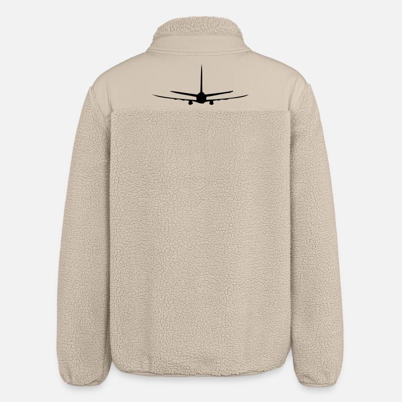 Avion - Veste sherpa unisexe coupe décontractée Stanley/Stella - beige