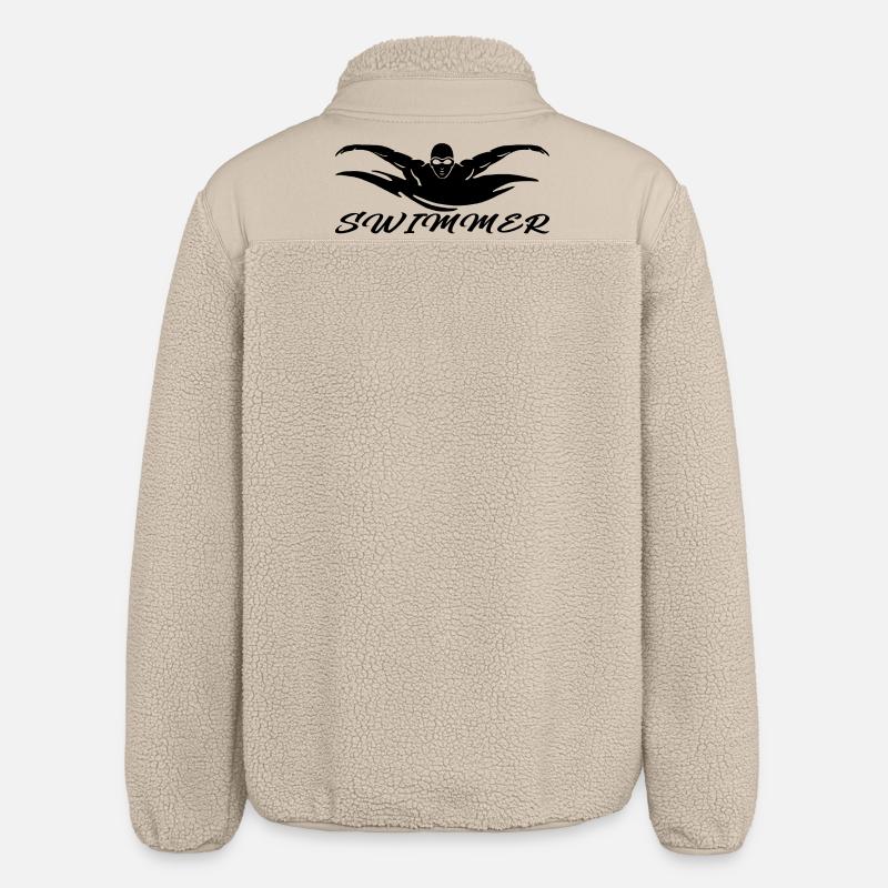 Swimmer - Veste sherpa unisexe coupe décontractée Stanley/Stella - beige