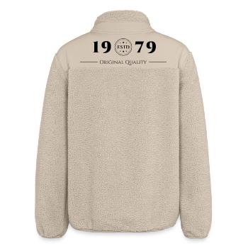 Sceau de qualité d'origine 1979 - Veste sherpa unisexe coupe décontractée Stanley/Stella - beige - Dos