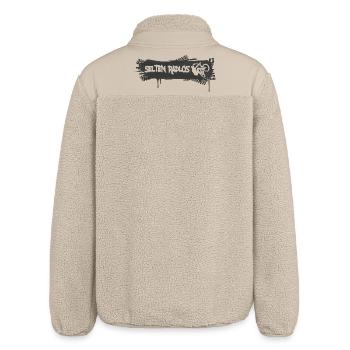 Fahrrad, Sport, Radfahren Geschenk Radeln Radler - Relaxed Fit Unisex Sherpajacke von Stanley/Stella - Beige - Hinten