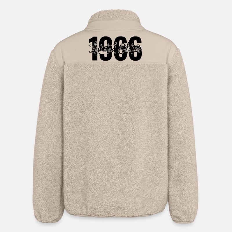Edition limitée 1966 - Veste sherpa unisexe coupe décontractée Stanley/Stella - beige