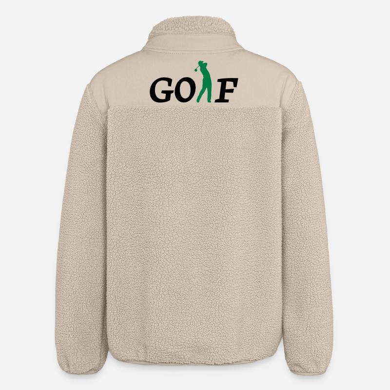 golf - Veste sherpa unisexe coupe décontractée Stanley/Stella - beige