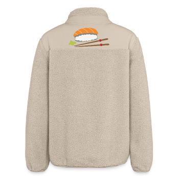 sushi - Relaxed Fit Unisex Sherpa Jacket by Stanley/Stella - beige - Back