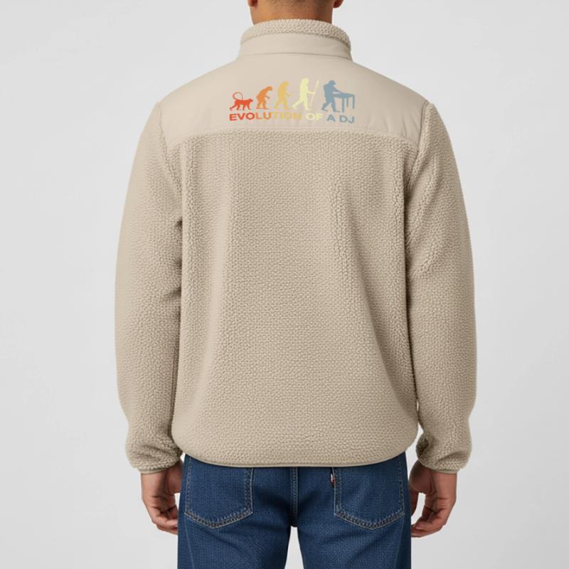 Évolution d’un DJ Veste sherpa unisexe coupe décontractée Stanley/Stella