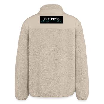 Bad Ideas Great Memories 02 - Relaxed Fit Unisex Sherpajacke von Stanley/Stella - Beige - Hinten