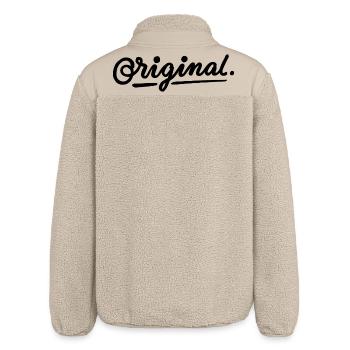 original - Relaxed Fit Unisex Sherpa Jacket by Stanley/Stella - beige - Back