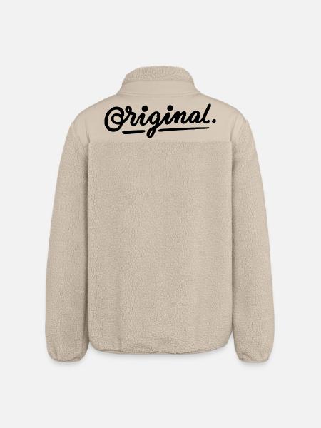 original - Veste sherpa unisexe coupe décontractée Stanley/Stella - beige