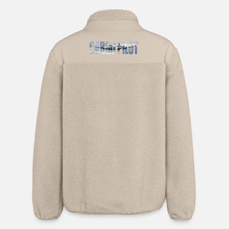 Cargo pilot DC-4 - Relaxed Fit Unisex Sherpajacke von Stanley/Stella - Beige