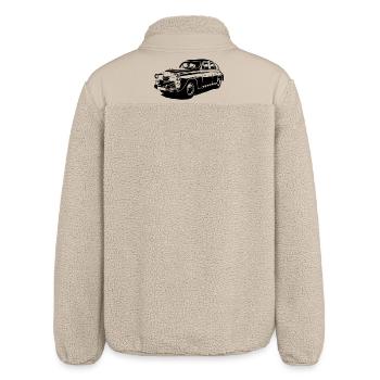 Pobeda Elegance - Relaxed Fit Unisex Sherpa Jacket by Stanley/Stella - beige - Back