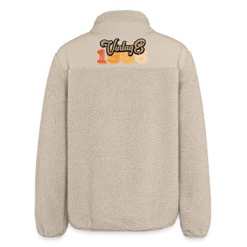 Vintage 1996 - Relaxed Fit Unisex Sherpajacke von Stanley/Stella - Beige - Hinten