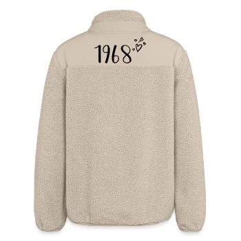 1968 - Relaxed Fit Unisex Sherpajacke von Stanley/Stella - Beige - Hinten