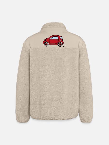 Auto - Relaxed Fit Unisex Sherpajacke von Stanley/Stella - Beige