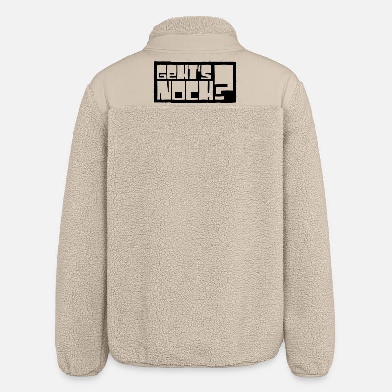 Est-ce encore possible ? - Veste sherpa unisexe coupe décontractée Stanley/Stella - beige