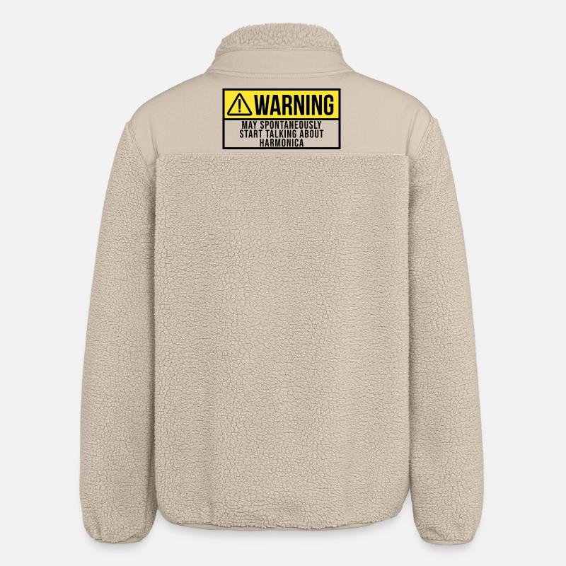 Harmonica - Relaxed Fit Unisex Sherpa Jacket by Stanley/Stella - beige