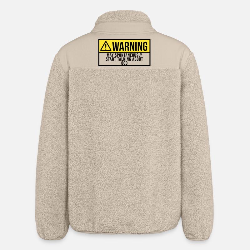 TOC - Veste sherpa unisexe coupe décontractée Stanley/Stella - beige