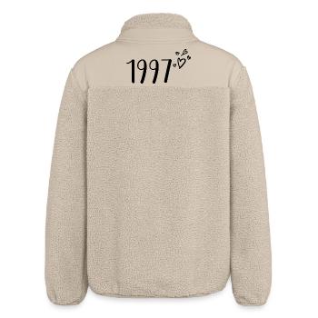 1997 - Relaxed Fit Unisex Sherpajacke von Stanley/Stella - Beige - Hinten