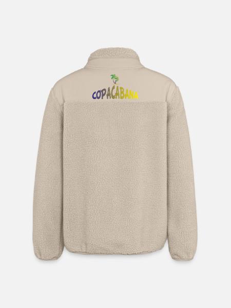 copacabana - Relaxed Fit Unisex Sherpa Jacket by Stanley/Stella - beige