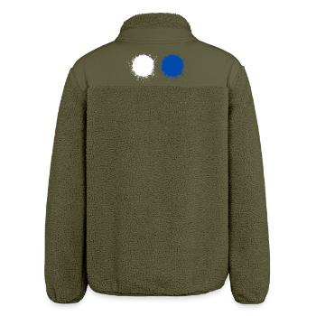 Blanc Bleu - Veste sherpa unisexe coupe décontractée Stanley/Stella - kaki - Dos