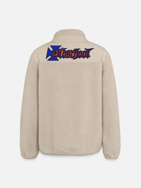 Old School - style - cool - Relaxed Fit Unisex Sherpajacke von Stanley/Stella - Beige