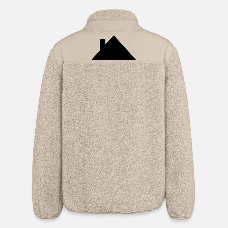 Dach - Relaxed Fit Unisex Sherpajacke von Stanley/Stella - Beige