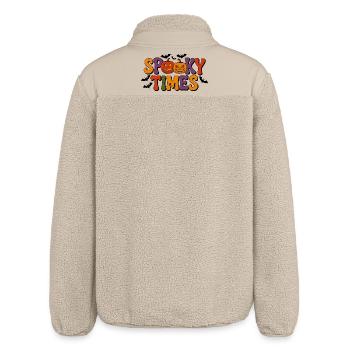 Spooky Times Halloween - Veste sherpa unisexe coupe décontractée Stanley/Stella - beige - Dos