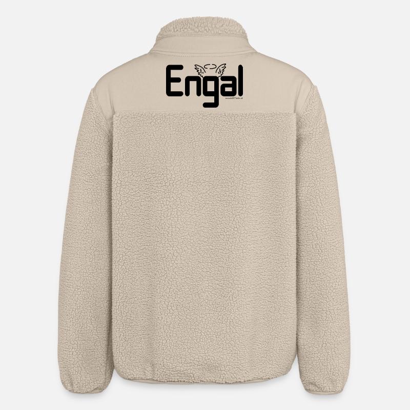 Engal - Engerl, dialecte autrichien, Cadeau - Veste sherpa unisexe coupe décontractée Stanley/Stella - beige