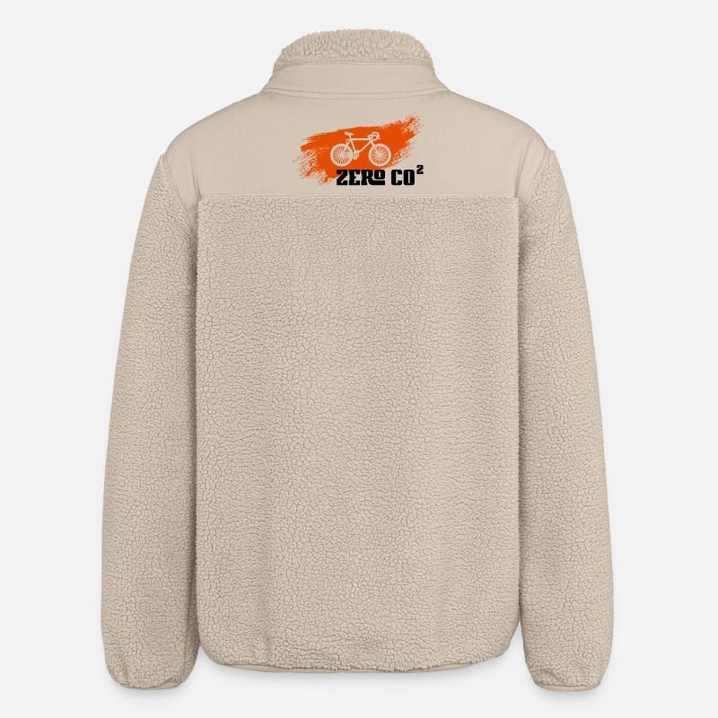 Zero CO2 - Relaxed Fit Unisex Sherpa Jacket by Stanley/Stella - beige