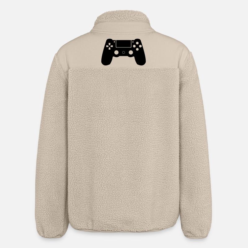 Controller - Relaxed Fit Unisex Sherpa Jacket by Stanley/Stella - beige
