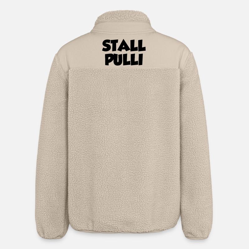 StallPulli - Relaxed Fit Unisex Sherpajacke von Stanley/Stella - Beige