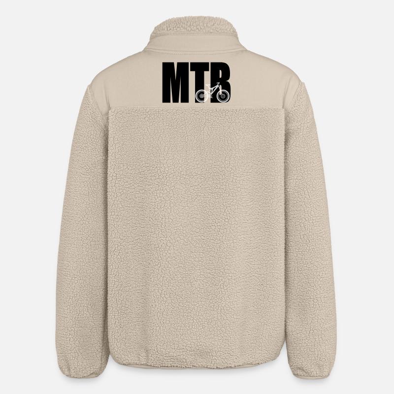Mtb - Relaxed Fit Unisex Sherpa Jacket by Stanley/Stella - beige