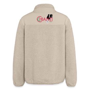 Chianti - Relaxed Fit Unisex Sherpa Jacket by Stanley/Stella - beige - Back