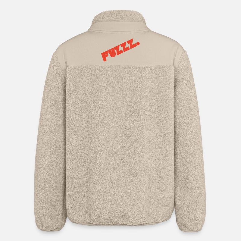 FUZZZ - Veste sherpa unisexe coupe décontractée Stanley/Stella - beige
