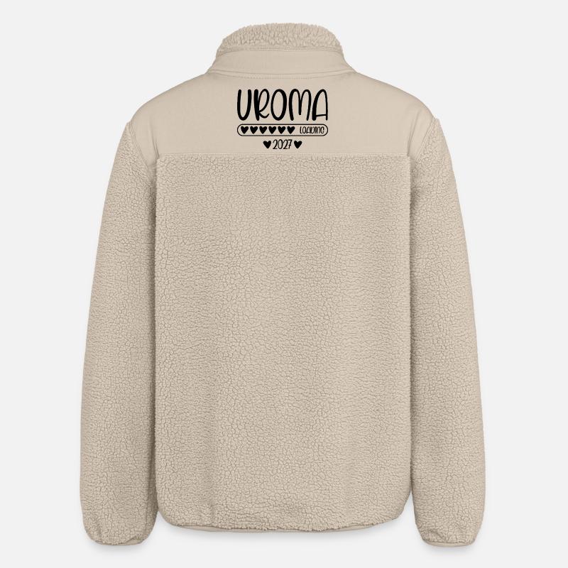 Uroma 2027 loading - Relaxed Fit Unisex Sherpajacke von Stanley/Stella - Beige
