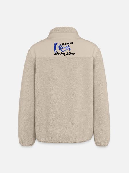 golf - Relaxed Fit Unisex Sherpajacke von Stanley/Stella - Beige